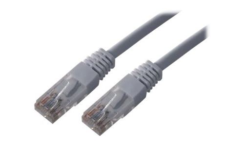 MCL Samar -Cordon de brassage - RJ-45 (M) RJ-45 (M) - 2 M - UTP - CAT 6 - Blindé - Gris
