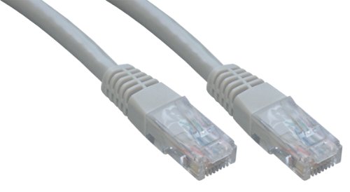MCL - Cordon de brassage RJ45 CAT 6 U/UTP - 50cm Gris