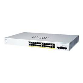 Cisco Business 220 Series CBS220-24P-4X - commutateur - 24 ports - intelligent - Montable sur rack