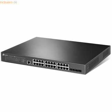 TP-Link Omada 24-Port 2.5GBASE-T and 4-Port 10GE SFP+ L2+ Managed Switch with 16-Port PoE+ & 8-Port PoE++